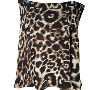 Calvin Klein Collection Animal Print Blouse